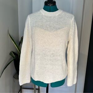 Banana Republic white Sweater Fine Knit small